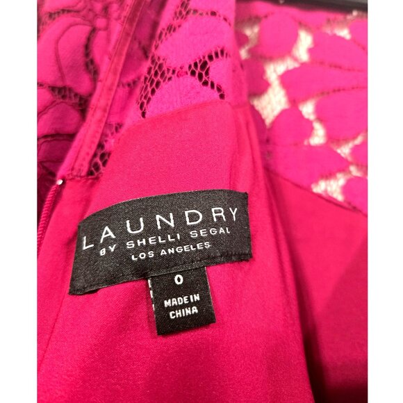 Laundry by Shelli Segal Lace Mini Dress – size 0 - Picture 5 of 11